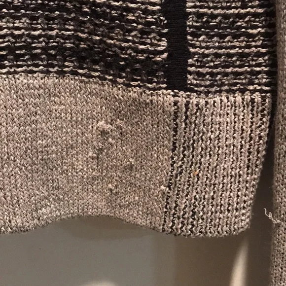 White + Warren Medium Asymmetrical Zipperd Cardigan - Picture 5 of 8